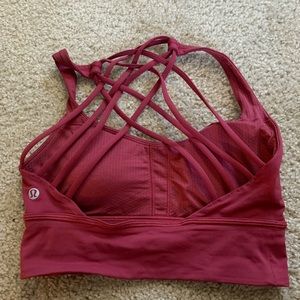 Lululemon free to be wild long line bra